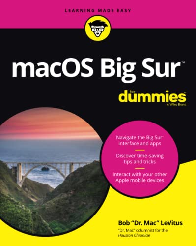Imagen de archivo de macOS Big Sur For Dummies (For Dummies (Computer/Tech)) a la venta por SecondSale