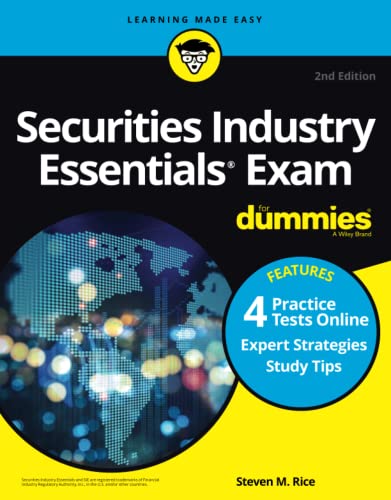 Stock image for Securities Industry Essentials Exam For Dummies with Online Practice Tests (For Dummies (Career/Education)) for sale by ZBK Books