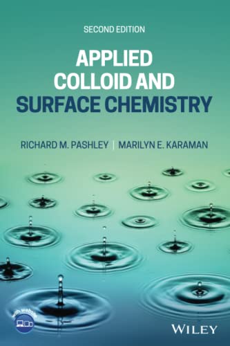 Beispielbild fr Applied Colloid and Surface Chemistry zum Verkauf von Blackwell's