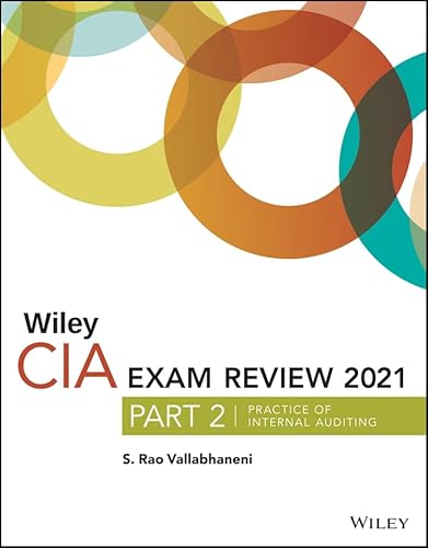 Beispielbild fr Wiley CIA Exam Review 2021, Part 2 : Practice of Internal Auditing zum Verkauf von Buchpark