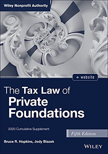 Beispielbild fr The Tax Law of Private Foundations: 2020 Cumulativ Format: Paperback zum Verkauf von INDOO
