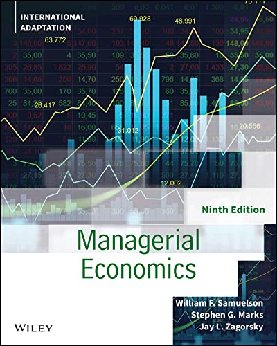 9781119760900: Managerial Economics 9th Edition, International Ad aptation
