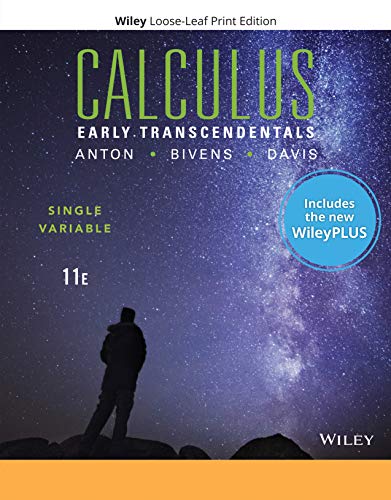 Stock image for Calculus: Early Transcendentals Single Variable, WileyPLUS NextGen Card with Loose-leaf Set Single S for sale by Wrigley Books
