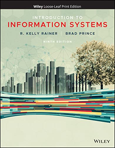 Stock image for Introduction to Information Systems for sale by Better World Books