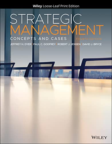 Imagen de archivo de Strategic Management: Concepts and Cases a la venta por BooksRun