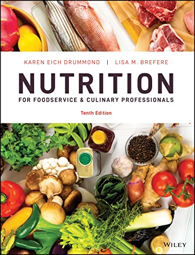 Beispielbild fr Nutrition for Foodservice and Culinary Professionals zum Verkauf von BooksRun