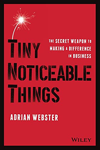 Beispielbild fr Tiny Noticeable Things: The Secret Weapon to Making a Difference in Business zum Verkauf von WorldofBooks