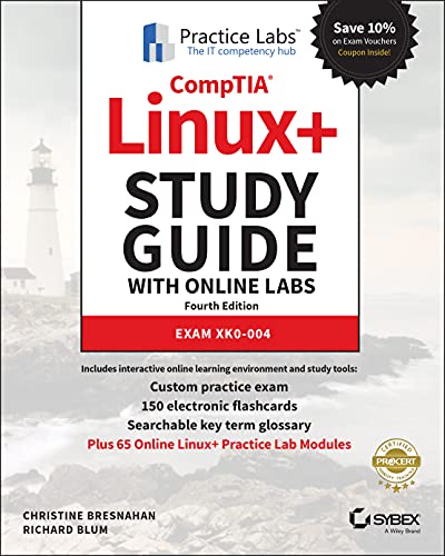 9781119784241: CompTIA Linux+ Study Guide with Online Labs: Exam XK0-004