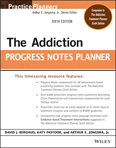 9781119793052: The Addiction Progress Notes Planner (PracticePlanners)