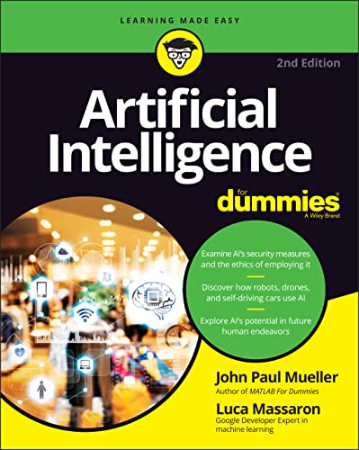Stock image for Artificial Intelligence For Dummies, 2nd Edition (For Dummies (Computer/Tech)) for sale by Irish Booksellers