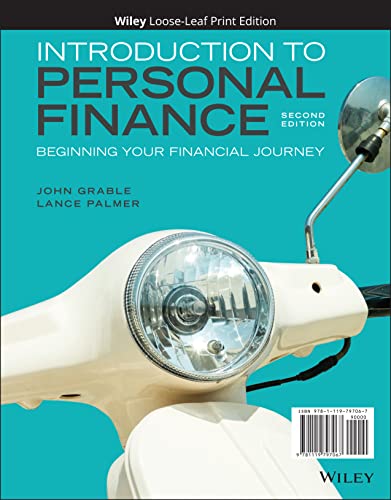 Stock image for Introduction to Personal Finance: Beginning Your Financial Journey for sale by Textbooks_Source