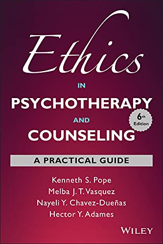Beispielbild fr Ethics in Psychotherapy and Counseling: A Practical Guide zum Verkauf von BooksRun