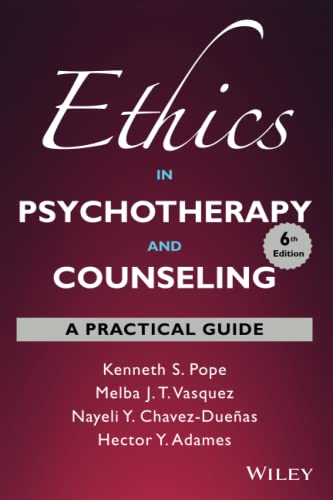 Imagen de archivo de Ethics in Psychotherapy and Counseling: A Practical Guide a la venta por booksdeck