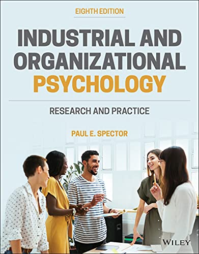 Beispielbild fr Industrial and Organizational Psychology: Research and Practice zum Verkauf von BooksRun