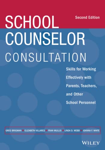 Stock image for School Counselor Consultation for sale by Blackwell's
