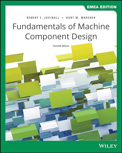 Imagen de archivo de Fundamentals of Machine Component Design a la venta por medimops