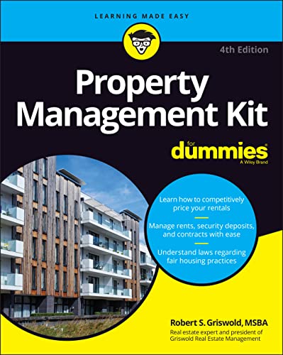 Imagen de archivo de Property Management Kit For Dummies (For Dummies (Business & Personal Finance)) a la venta por HPB Inc.