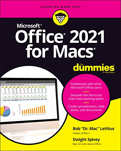 Beispielbild fr Office 2021 for Macs for Dummies zum Verkauf von Better World Books