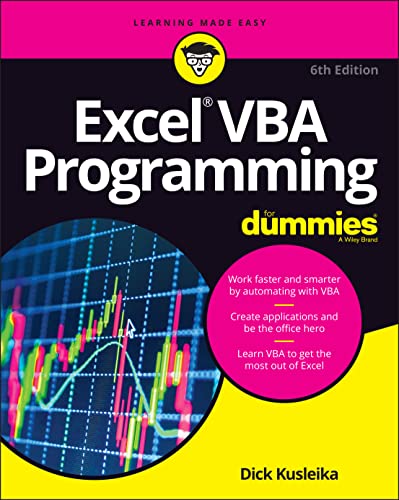 9781119843078: Excel VBA Programming for Dummies