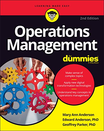 Imagen de archivo de Operations Management For Dummies a la venta por HPB-Emerald