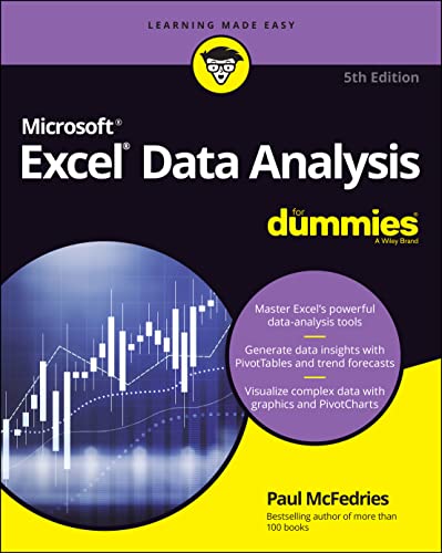 9781119844426: Excel Data Analysis For Dummies (For Dummies (Computer/Tech))