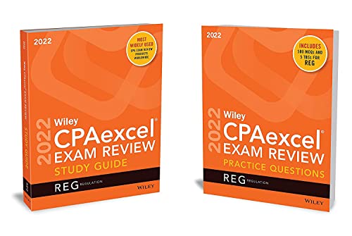 

Wiley's CPA 2022 Study Guide + Question Pack: Regulation (Wiley CPAexcel Exam Review; Regulation)