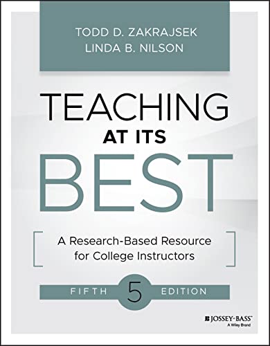 9781119860228: Teaching at Its Best: A Research-Based Resource for College Instructors