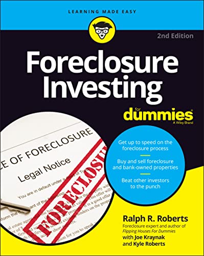 Imagen de archivo de Foreclosure Investing for Dummies a la venta por Blackwell's