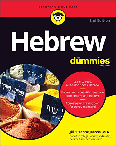 Stock image for Hebrew For Dummies (For Dummies (Language & Literature)) for sale by Irish Booksellers