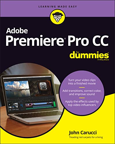 9781119867494: Adobe Premiere Pro CC For Dummies (For Dummies (Computer/Tech))