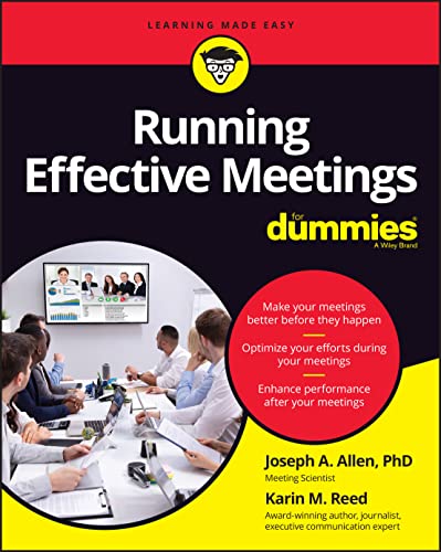 Stock image for Running Effective Meetings For Dummies for sale by Red's Corner LLC