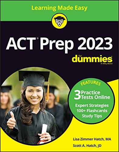 Beispielbild fr ACT Prep 2023 for Dummies with Online Practice zum Verkauf von Better World Books