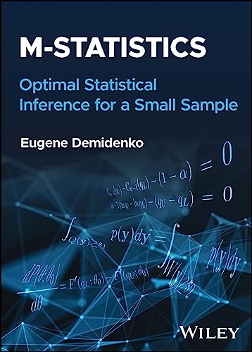 Beispielbild fr M-statistics: Optimal Statistical Inference for a Small Sample zum Verkauf von Brook Bookstore