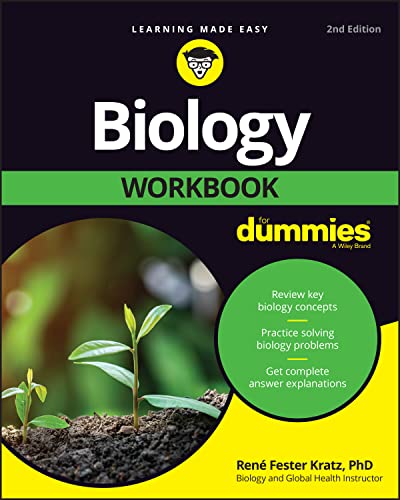 Beispielbild fr Biology Workbook For Dummies, 2nd Edition Format: Paperback zum Verkauf von INDOO