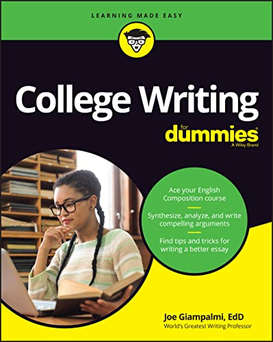 9781119895039: College Writing For Dummies