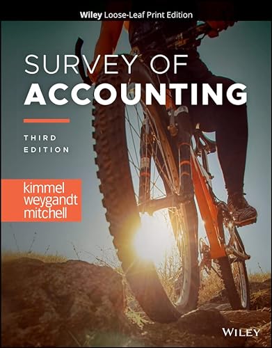 Beispielbild fr Survey of Accounting zum Verkauf von Better World Books
