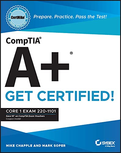 Beispielbild fr CompTIA A+ CertMike: Prepare. Practice. Pass the Test! Get Certified!: Core 1 Exam 220-1101 (CertMike Get Certified) zum Verkauf von Monster Bookshop