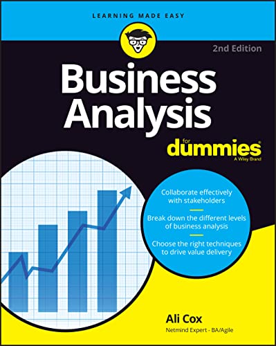 Beispielbild fr Business Analysis zum Verkauf von Blackwell's