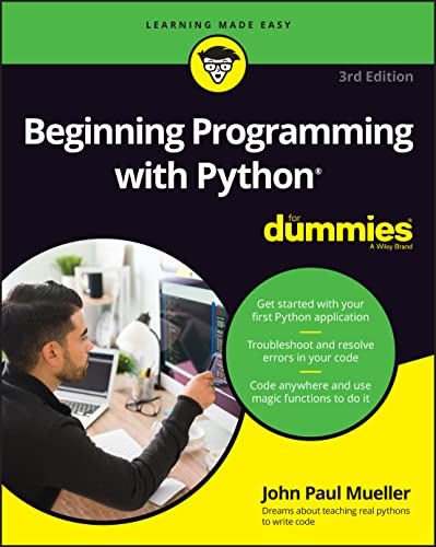 Stock image for Beginning Programming with Python For Dummies, 3rd Edition for sale by THE SAINT BOOKSTORE