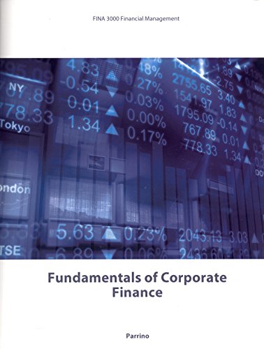 Stock image for Fundamentals of Corporate Finance for sale by ThriftBooks-Atlanta