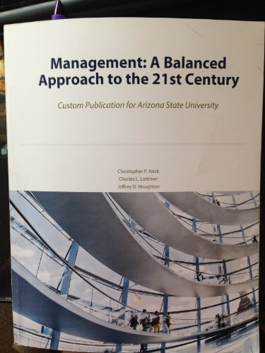 Stock image for Management: A Balanced Approach to the 21st Century Customer Publication for Arizona State University for sale by SecondSale