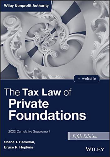 Stock image for Tax Law of Private Foundations 2022 Cumulative Supplement for sale by TextbookRush
