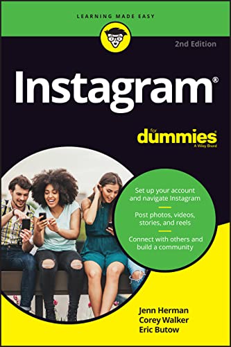 Imagen de archivo de Instagram For Dummies (For Dummies (Computer/Tech)) a la venta por Zoom Books Company