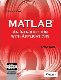 9781119936251: Matlab: An Introduction with Applications 4th Edition