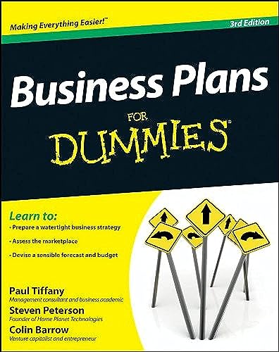 Stock image for Business Plans For Dummies for sale by Brit Books