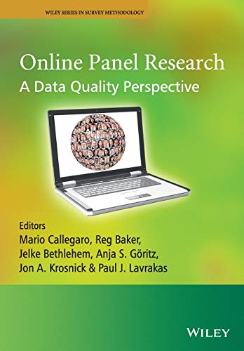 Beispielbild fr Online Panel Research A Data Quality Perspective zum Verkauf von Basi6 International