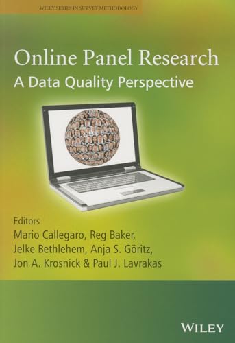 Imagen de archivo de Online Panel Research A Data Quality Perspective a la venta por Revaluation Books