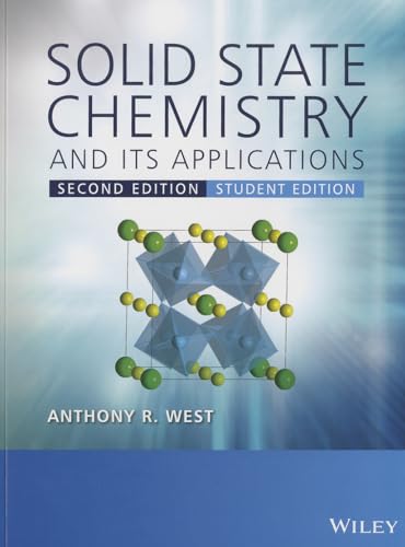 Imagen de archivo de Solid State Chemistry and its Applications a la venta por Textbooks_Source