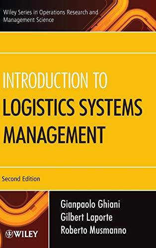 Beispielbild fr Introduction to Logistics Systems Management (Wiley Essentials in Operations Research and Management Scien) zum Verkauf von medimops