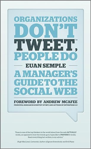 Stock image for Corporations Don't Tweet, People Do for sale by Blackwell's